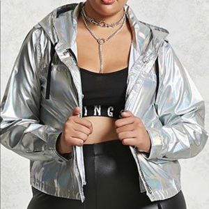 🥳HP🥳 Forever 21+ Iridescent Jacket